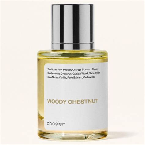 woody chestnut dossier|dossier perfume woody chestnut.